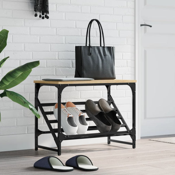 Schuhregal Sonoma Eiche 60 cm