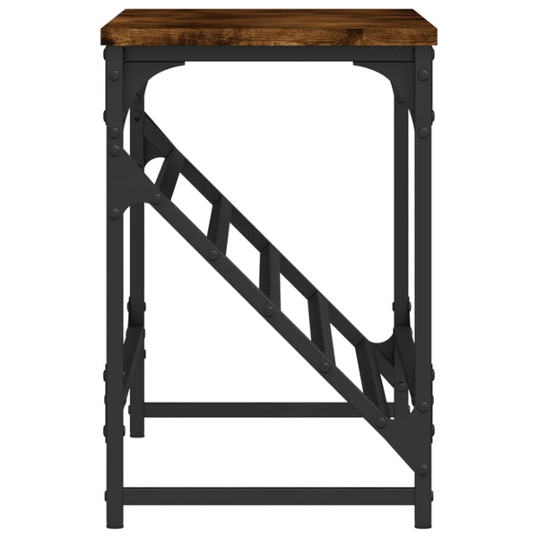 Schuhregal Räuchereiche 90x30x45 cm