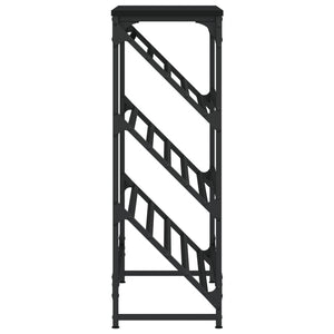 Schuhregal Schwarz 90 cm Holzwerkstoff