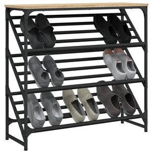 Schuhregal Sonoma Eiche 90 cm