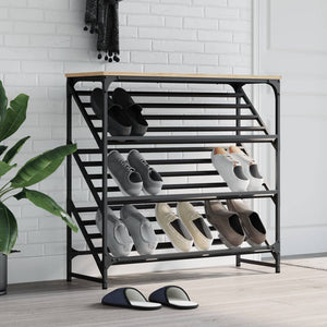 Schuhregal Sonoma Eiche 90 cm
