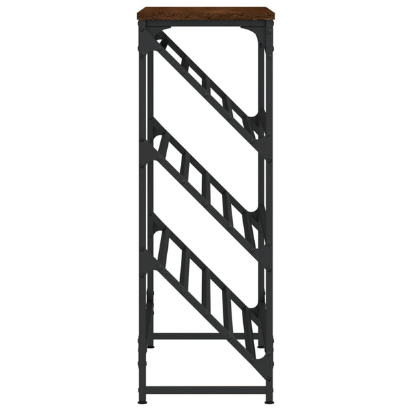 Schuhregal Braun Eichen-Optik 90 cm