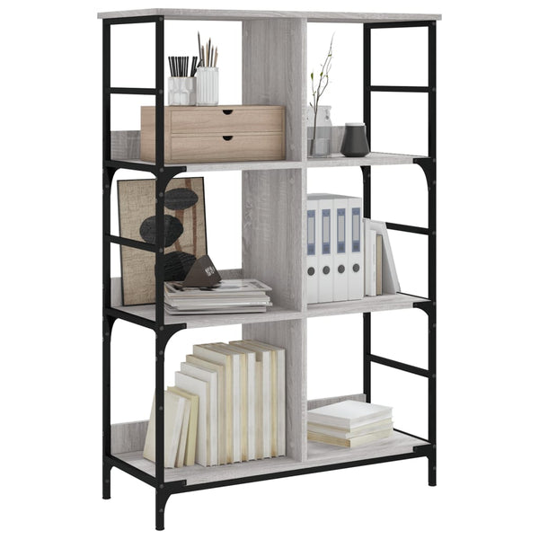 Bücherregal Grau Sonoma 78,5 cm
