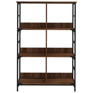 Bücherregal Braun Eichenoptik