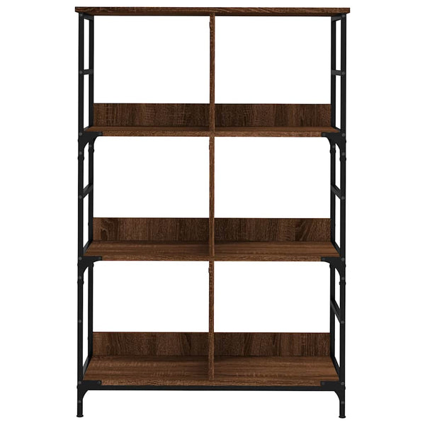Bücherregal Braun Eichenoptik