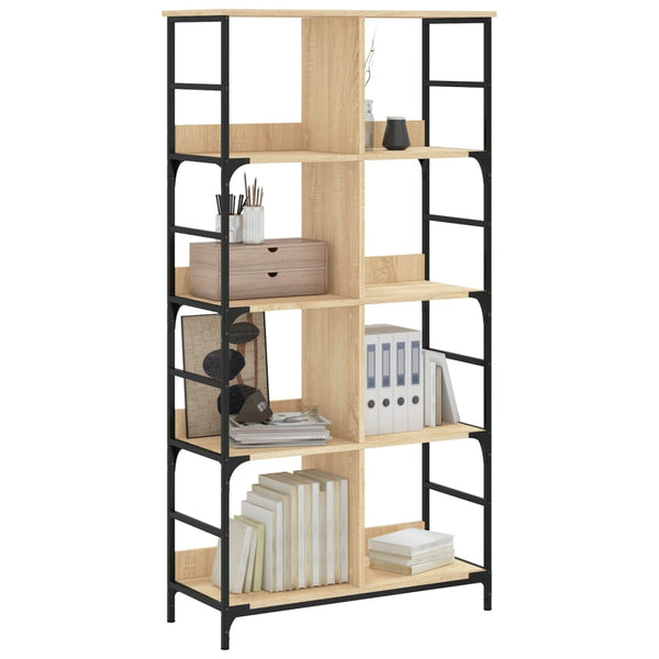 Sonoma Eiche Bücherregal, 78,5x33x153 cm