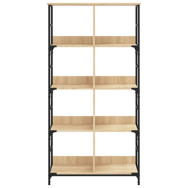Sonoma Eiche Bücherregal, 78,5x33x153 cm