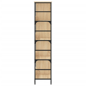 Sonoma Eiche Bücherregal, 78,5x33x153 cm