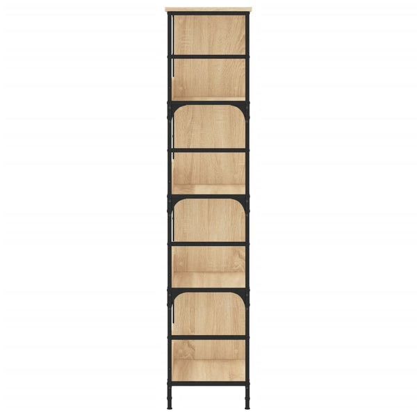 Sonoma Eiche Bücherregal, 78,5x33x153 cm