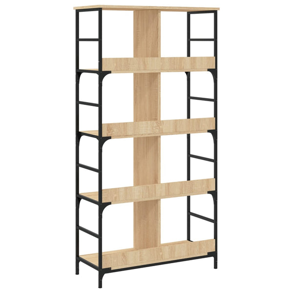 Sonoma Eiche Bücherregal, 78,5x33x153 cm