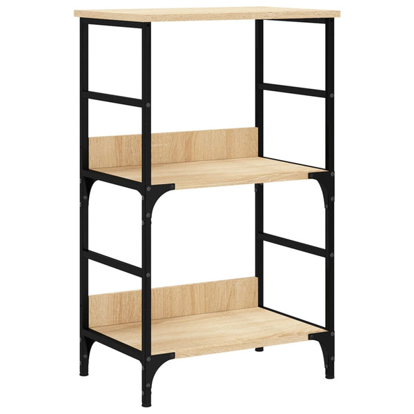 Sonoma Eiche Bücherregal, 50x33x82 cm