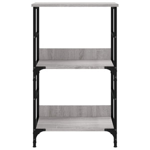 Bücherregal Grau Sonoma 50x82 cm