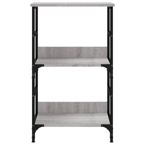 Bücherregal Grau Sonoma 50x82 cm