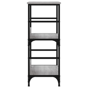 Bücherregal Grau Sonoma 50x82 cm