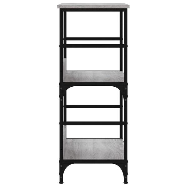 Bücherregal Grau Sonoma 50x82 cm