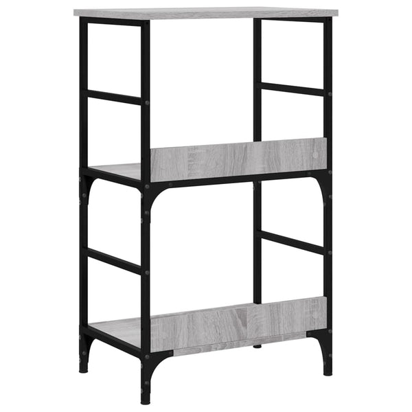 Bücherregal Grau Sonoma 50x82 cm