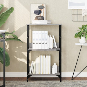 Bücherregal Grau Sonoma 50x82 cm