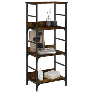 Bücherregal Räuchereiche 50x33x117,5 cm