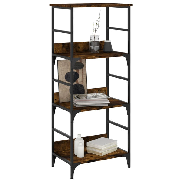 Bücherregal Räuchereiche 50x33x117,5 cm