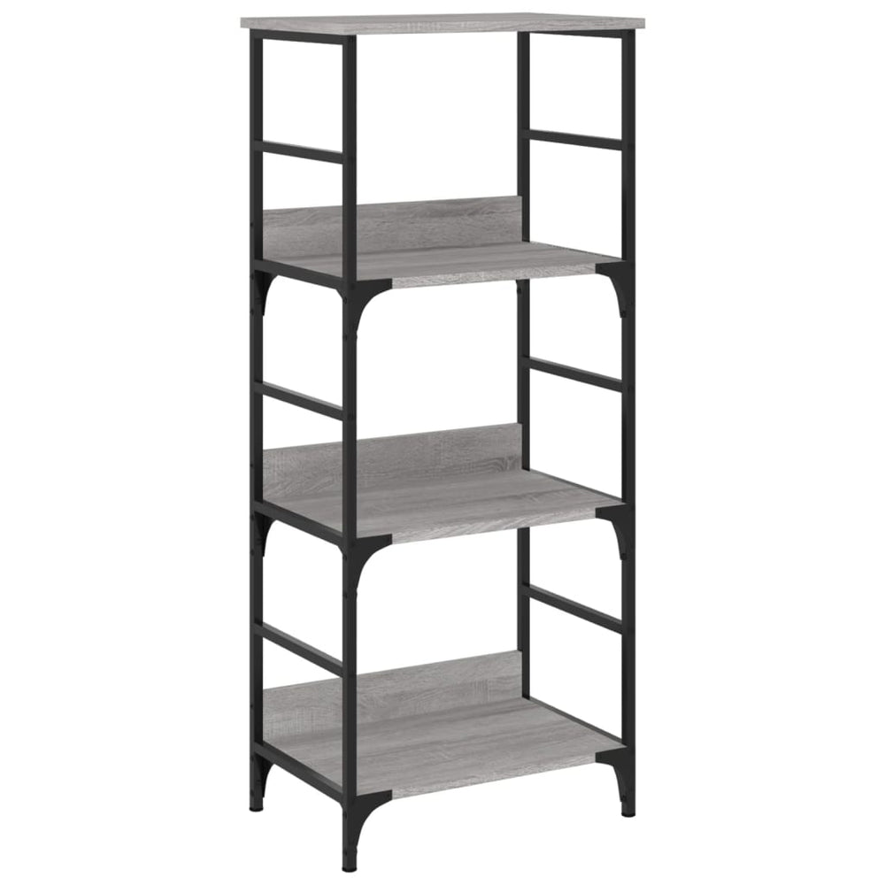vidaXL Bibliothèque gris sonoma 50x33x117,5 cm Bois d'ingénierie