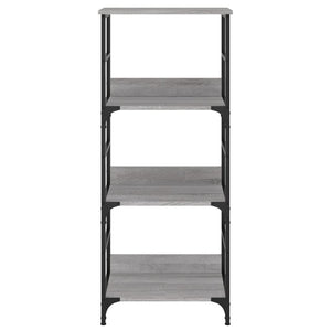 Bücherregal Grau Sonoma 50x33x117,5 cm