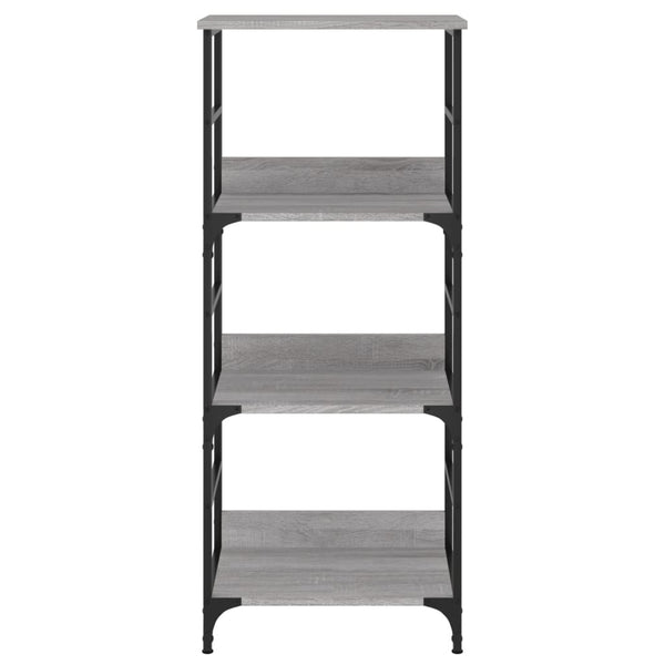 Bücherregal Grau Sonoma 50x33x117,5 cm