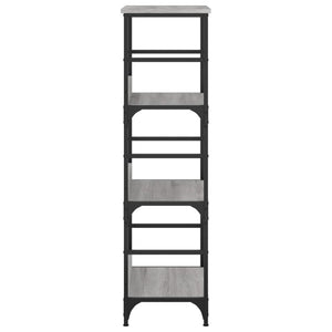 Bücherregal Grau Sonoma 50x33x117,5 cm