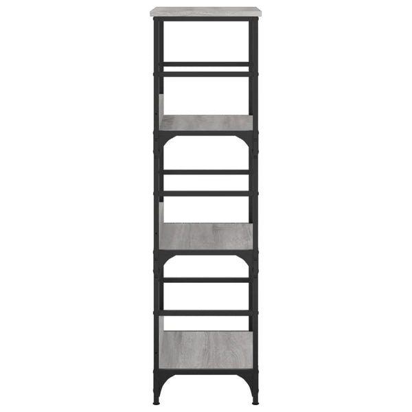 Bücherregal Grau Sonoma 50x33x117,5 cm