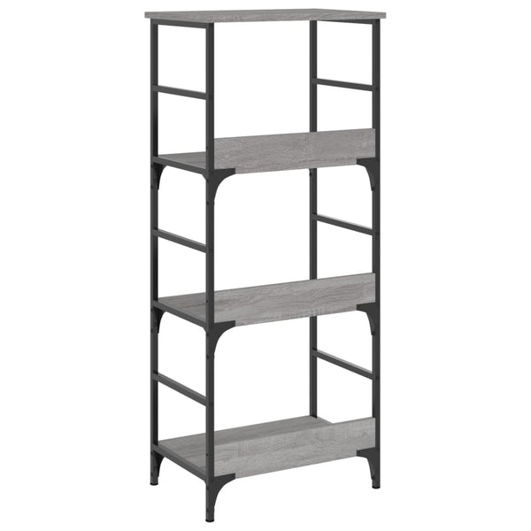 Bücherregal Grau Sonoma 50x33x117,5 cm