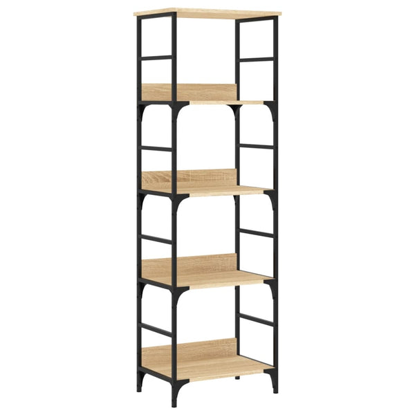Bücherregal Sonoma Eiche 50x33x153 cm