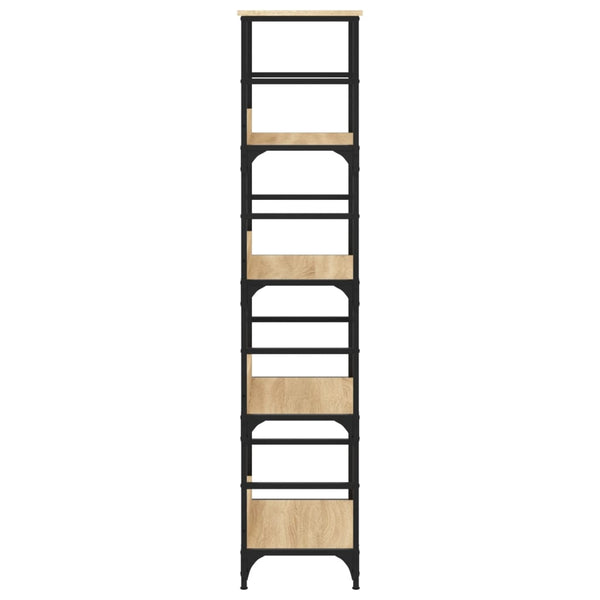Bücherregal Sonoma Eiche 50x33x153 cm