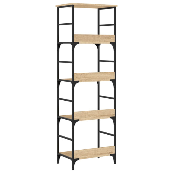 Bücherregal Sonoma Eiche 50x33x153 cm
