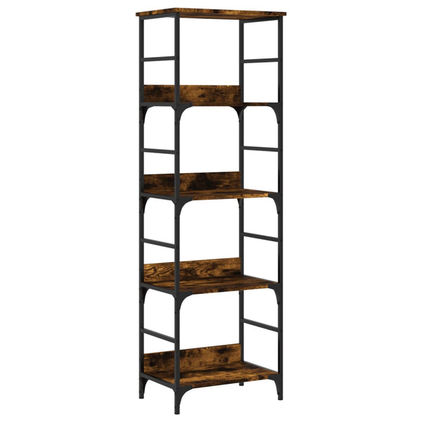 Bücherregal Räuchereiche 153 cm hoch