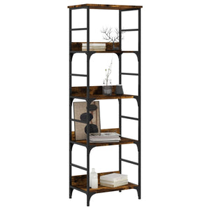 Bücherregal Räuchereiche 153 cm hoch