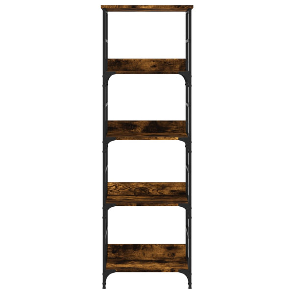 Bücherregal Räuchereiche 153 cm hoch