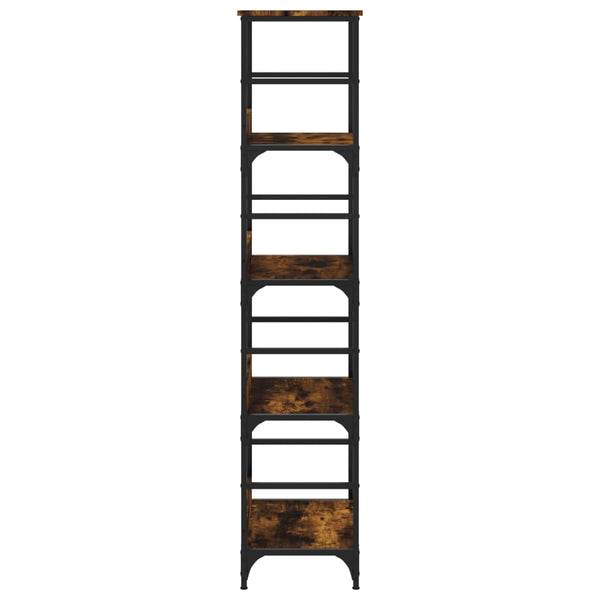Bücherregal Räuchereiche 153 cm hoch