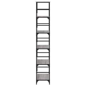 Bücherregal Grau Sonoma 50x33x188,5 cm