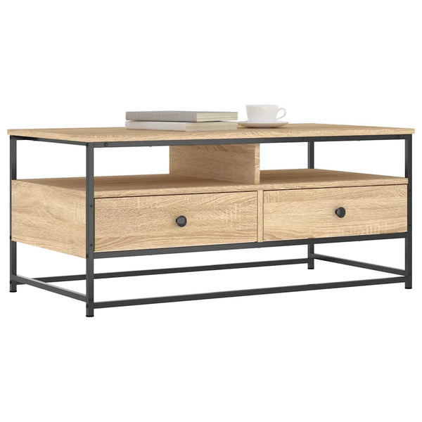 Sonoma-Eiche Couchtisch, 100 cm