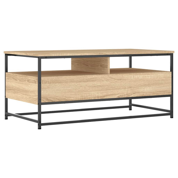 Sonoma-Eiche Couchtisch, 100 cm