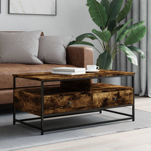 Couchtisch Räuchereiche 100x51 cm