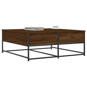 Couchtisch Braun Eichenoptik 100x99 cm