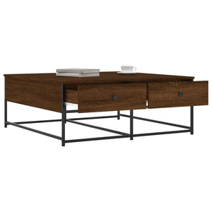 Couchtisch Braun Eichenoptik 100x99 cm