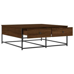 Couchtisch Braun Eichenoptik 100x99 cm