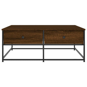 Couchtisch Braun Eichenoptik 100x99 cm
