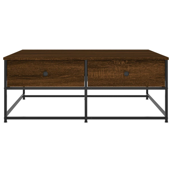 Couchtisch Braun Eichenoptik 100x99 cm