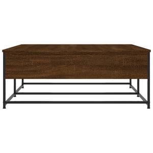 Couchtisch Braun Eichenoptik 100x99 cm