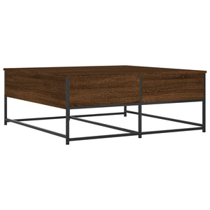 Couchtisch Braun Eichenoptik 100x99 cm