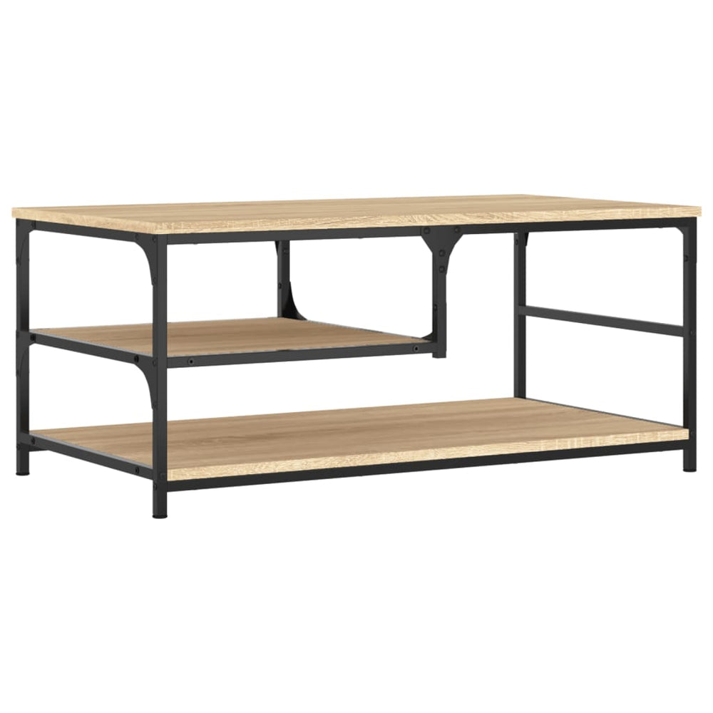 Sonoma Eiche Couchtisch 90x49 cm