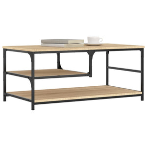 Sonoma Eiche Couchtisch 90x49 cm