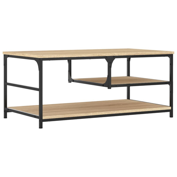 Sonoma Eiche Couchtisch 90x49 cm
